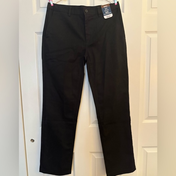 George Men's Classic Black Dress Pants - Picture 1 of 13